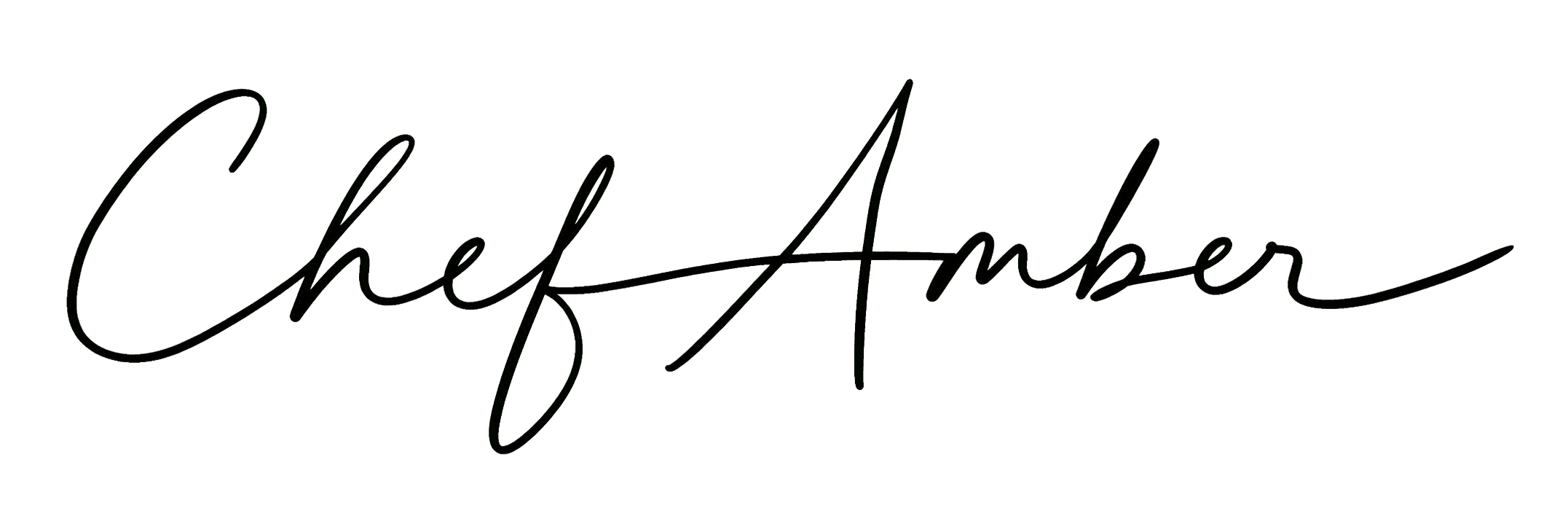 Chef Amber's signature